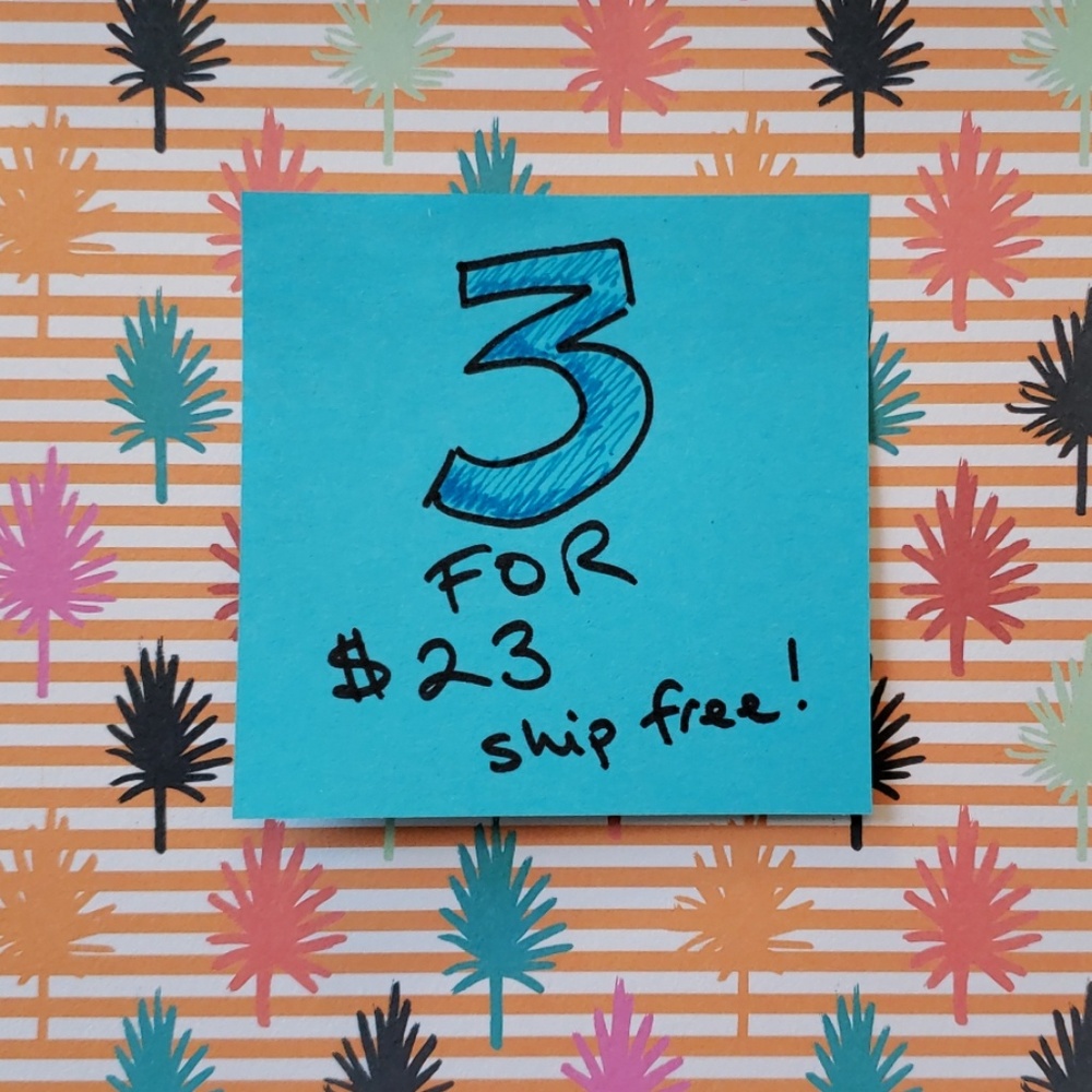 3 items for 23 bucks, ship free!